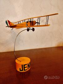 aeromodello biplano 