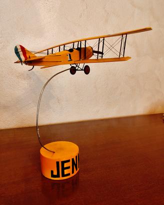 aeromodello biplano 