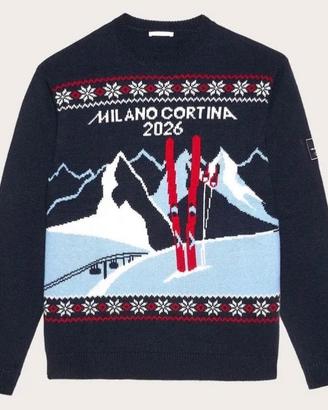 Maglione MILANO CORTINA 26 - tg XS/S - NUOVO