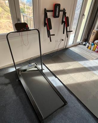 Palestra casa: tapis roulant + attrezzi. Ult giorn