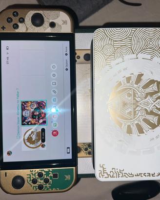 Nintendo switch oled zelda special edition