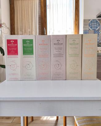 macallan Harmony set x 6 bottiglie