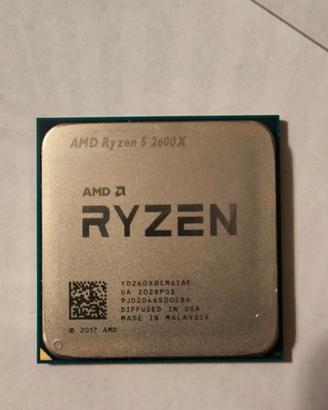Processore CPU AMD Ryzen 5 2600X