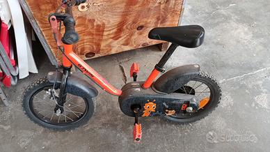 bicicletta bambino con rotelle decathlon 