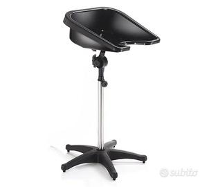 Lavatesta professionale regolabile con base a stel