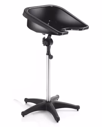 Lavatesta professionale regolabile con base a stel