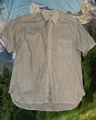 Taglia forte camicia uomo, mezze maniche