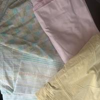 Copri piumino e lenzuola letto una piazza