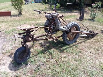 Motofalciatrice d'epoca BCS  Motore Guidetti