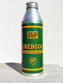 Scatola latta vintage olio Energol Agip BP