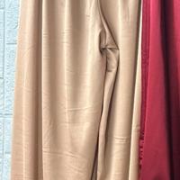 Pantalone in raso balloon