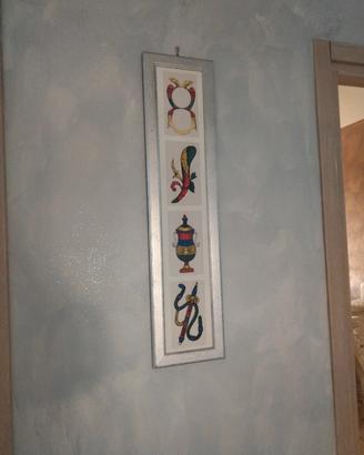 quadro assi carte napoletane 