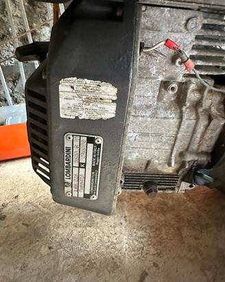 Motocoltivatore con barra falciante