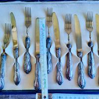 12 Posate vintage SOLINGEN in argento 800