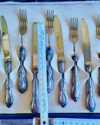 12 Posate vintage SOLINGEN in argento 800