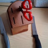 Ceppo portacoltelli legno nuovo