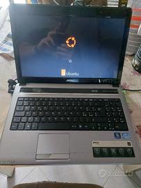 Notebook MSI i3 8Gb 320Gb