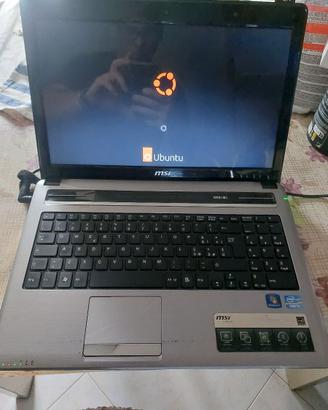 Notebook MSI i3 8Gb 320Gb