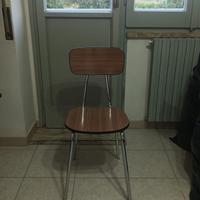 Sedie Caramel in formica, anni '50, set di 4 sedie