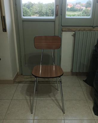 Sedie Caramel in formica, anni '50, set di 4 sedie
