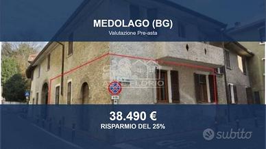 Immobile in asta di 85 m² con box auto a Medolago