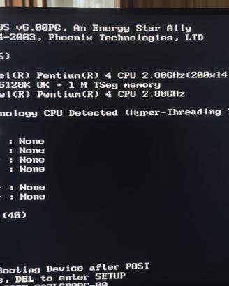 Mobo P4 CPU combo e video perfett. funzionante
