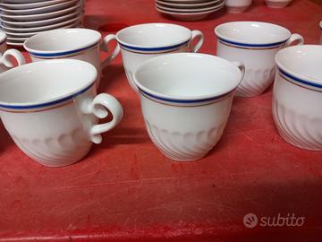 Tazzine con bordo in oro (prezzi in descrizione)