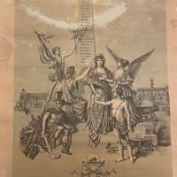 Stampa 50° Anniversario Unità d’Italia - (1911)
