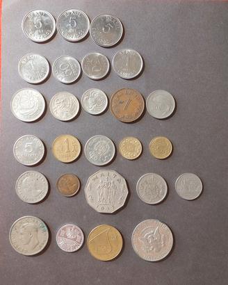 Lotto 180 monete Italia, Francia, Vaticano esterov