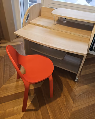 Scrivania Moretti Compact e Sedia - Come nuova