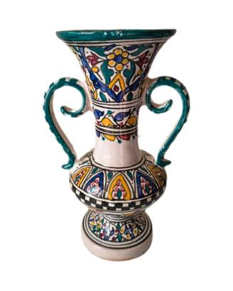 Vaso Anfora Ceramica Marocco Moresco