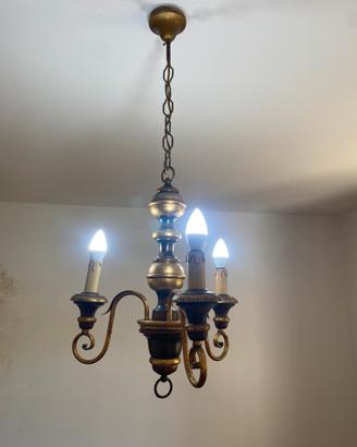 Lampadario tipo candelabro a 3 luci