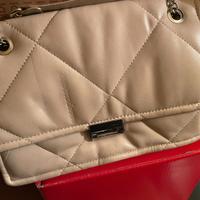 borsa trapunta beje