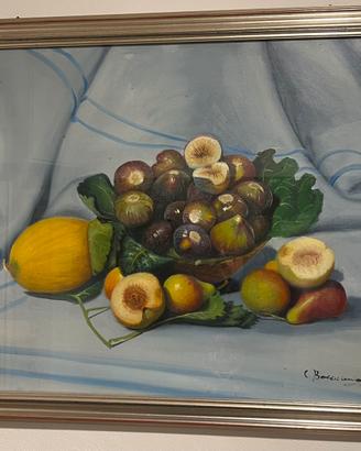 Quadro Olio su Tela - Natura Morta
