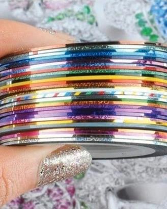 Strisce Nail Art Unghie