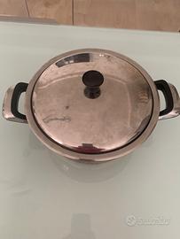 Pentola doppio manico inox 18/10