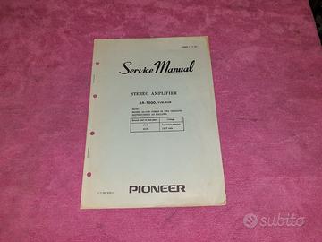 Service Manual Pioneer SA-1000