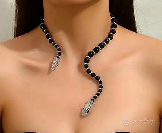 Collana di Perline Mistiche Serpente