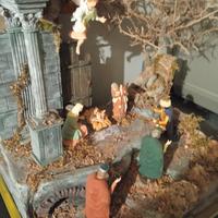 Presepe artigianale fatto a mano – pezzo unico