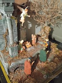 Presepe artigianale fatto a mano – pezzo unico