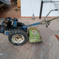 Fresa Bcs con motore lombardini