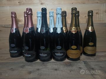 Svendita cantina privata bottiglie Ferrari