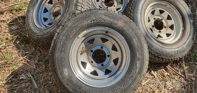 ruote jeep cj7 complete