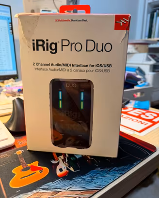 IK Multimedia iRig Pro Duo– Interfaccia audio/MIDI