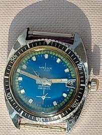 orologio vintage Melux Skin Diver anni 70