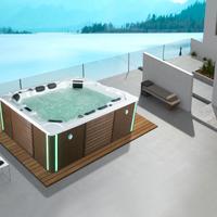 MINIPISCINA ESTERNO 260x210x95cm SPA FULL OPTIONAL