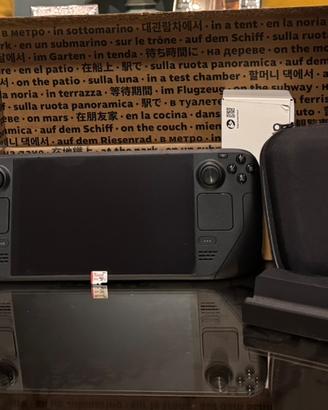 Valve Steam deck 1 tb battery life 100% + upgrade