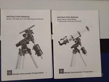 Montatura equatoriale Meade LXD 500B