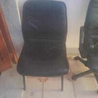 sedia per ufficio  in pelle