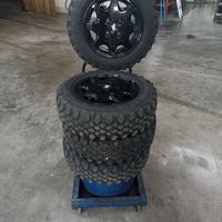 Cerchi in lega e pneumatici fango Panda 4X4